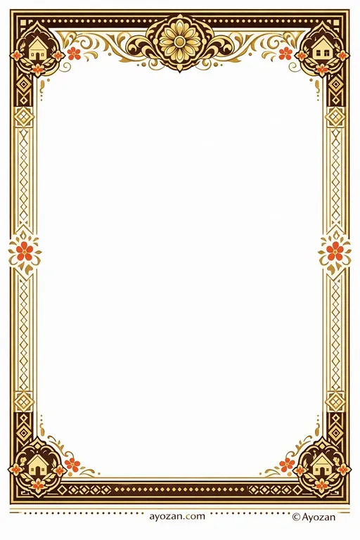 Housewarming · Ornate — Ornate Housewarming invitation card design from Ayozan