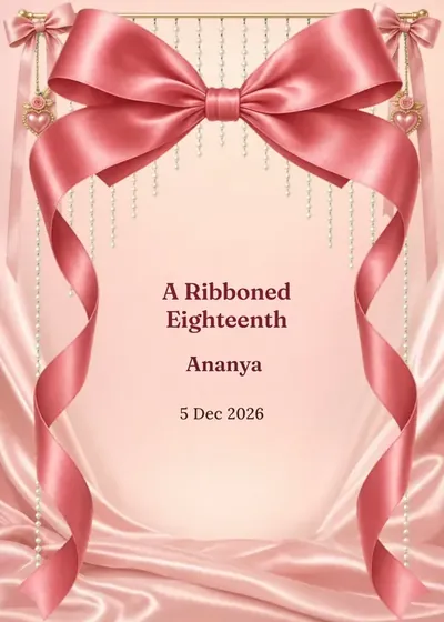 Coquette Bows — Birthday design