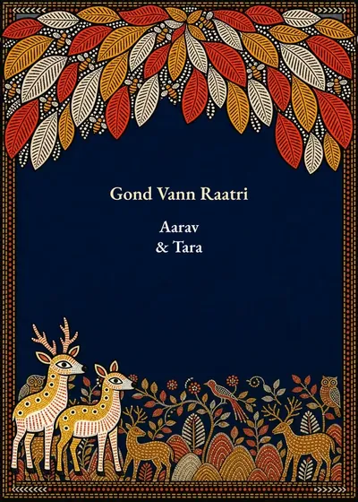 Gond Vann Raatri — Wedding design
