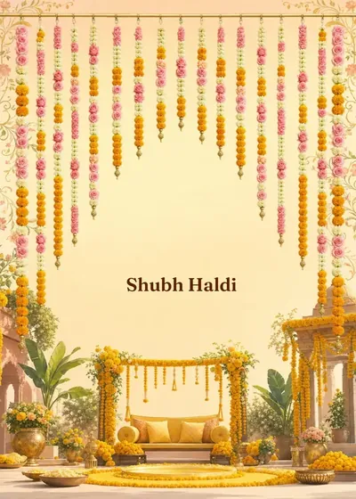 Sunrise Haldi — Haldi design