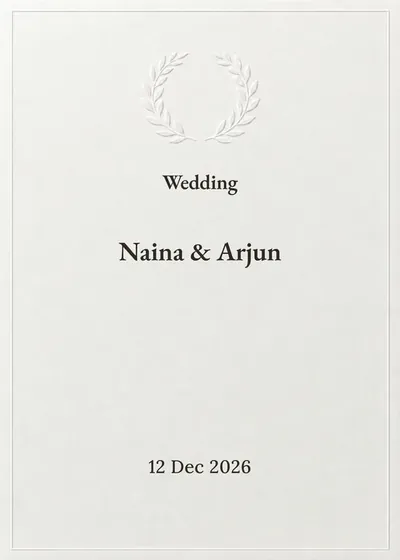 Laurel Crest Wedding — Wedding design