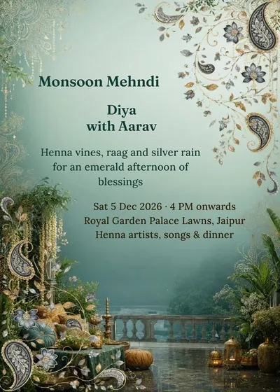 Monsoon Mehndi — Mehendi design