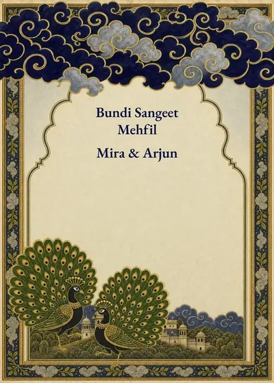 Bundi Barahmasa — Sangeet design