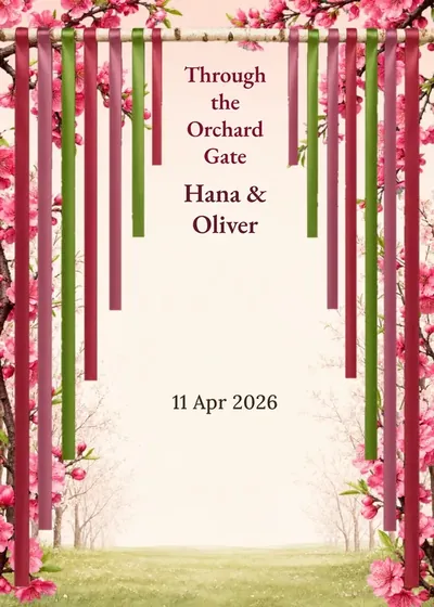 Blossom Orchard — Wedding design